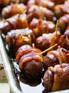 Bacon Sausage Bites