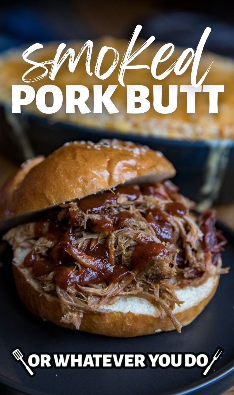 Traeger smoked pork butt sale