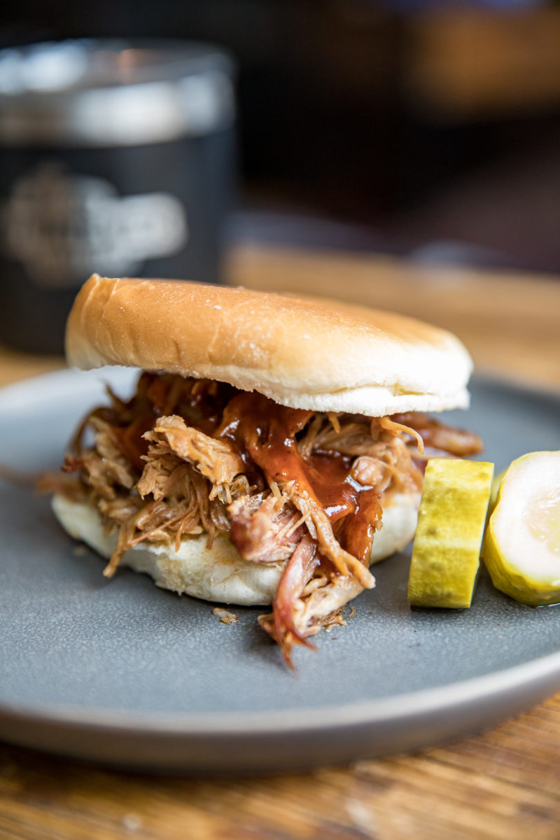 Smoked Pulled Pork Sandwiches