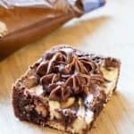 Cream Cheese Swirled Brownies