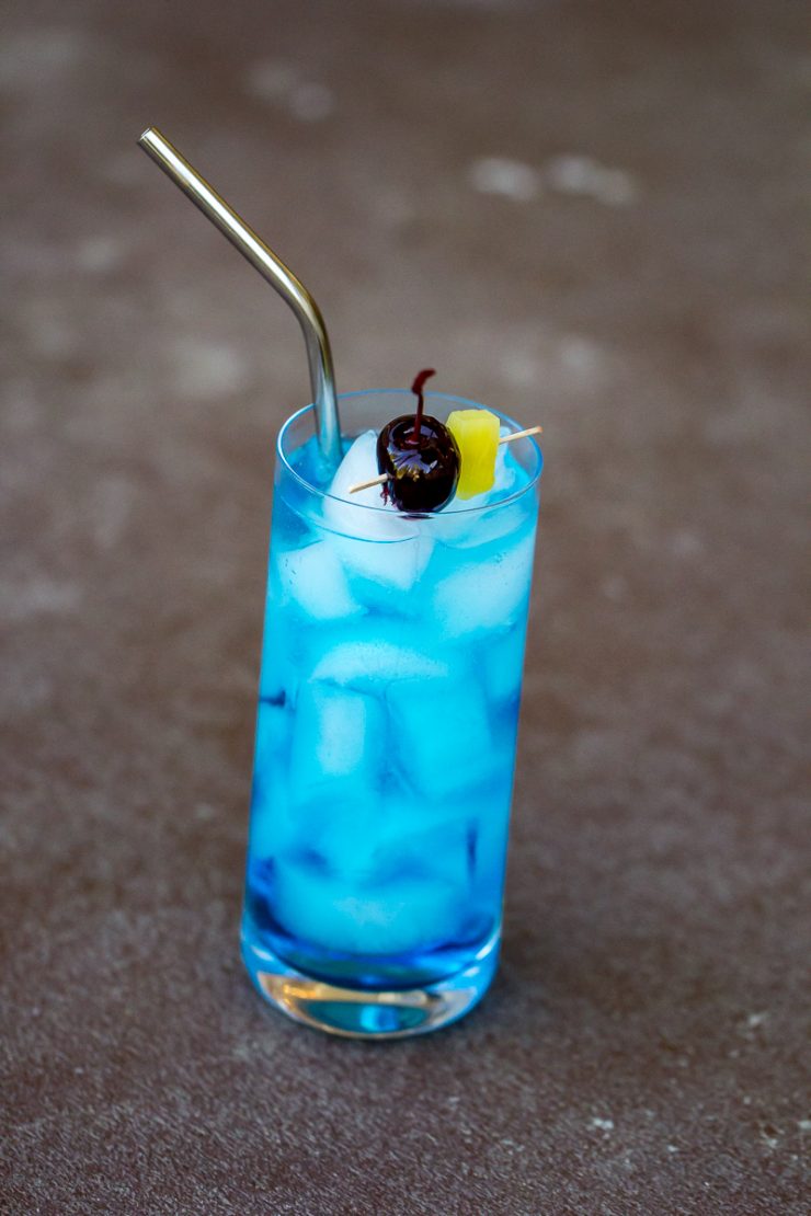 Blue Hawaiian Cocktail - Tornadough Alli