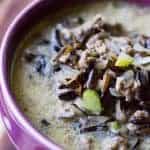 Homemade Minnesota Wild Rice Hotdish Soup