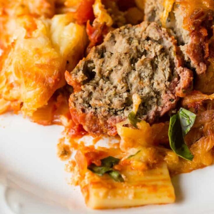 Smoked Meatball Rigatoni