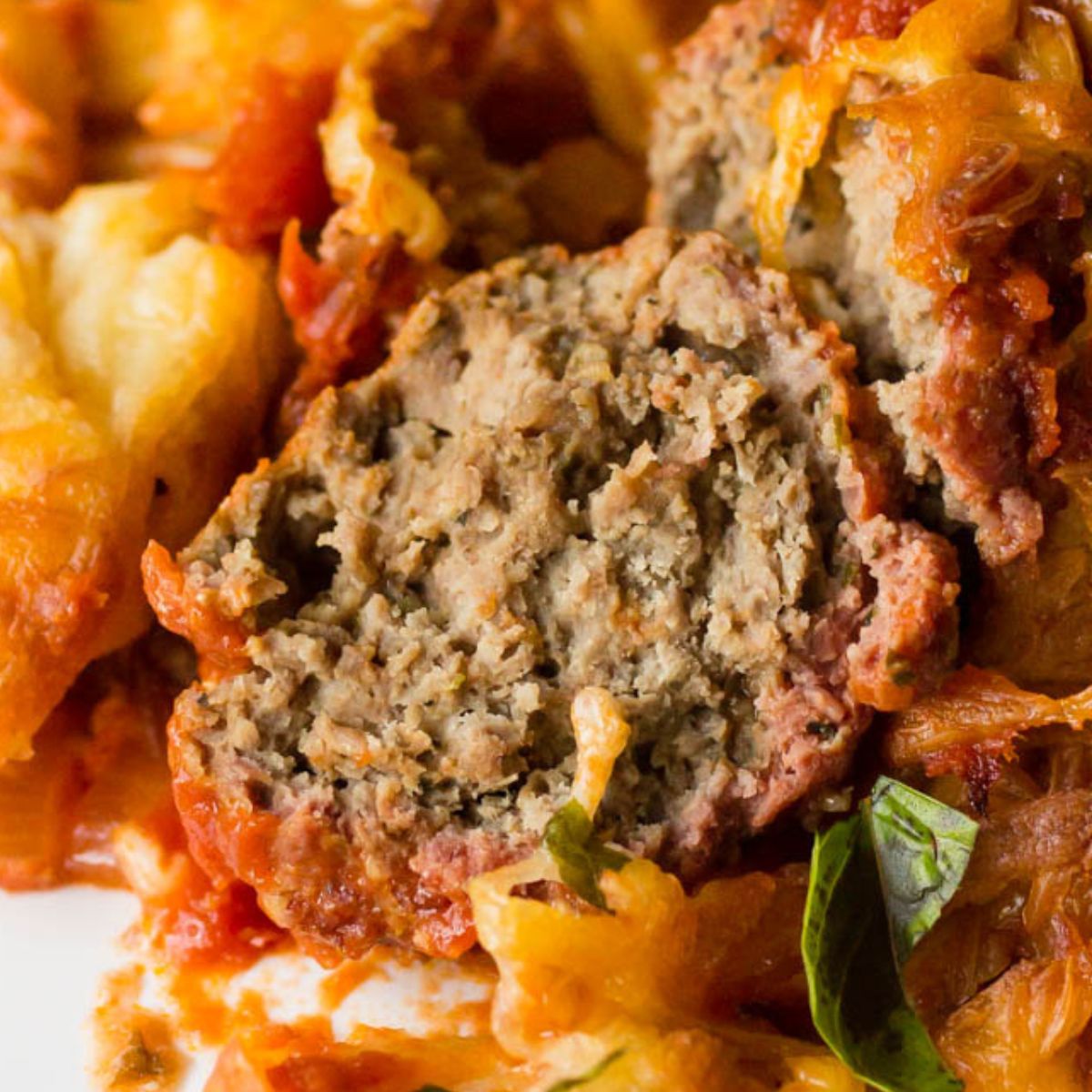 Traeger Smoked Meatball Rigatoni