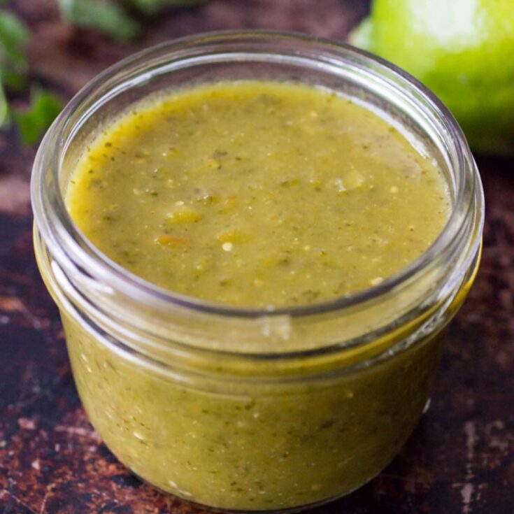 Traeger Smoked Salsa Verde