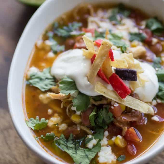 Chicken Taco Soup