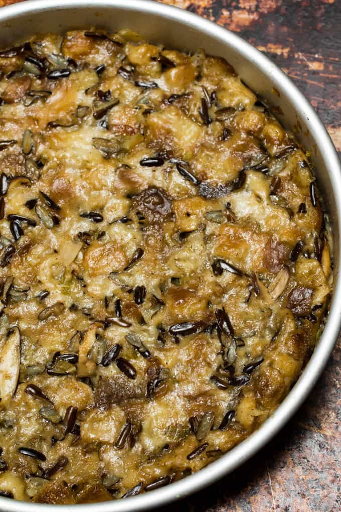 Instant Pot Wild Rice and Mushroom Dressing Or Whatever You Do