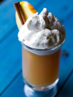 Salted Caramel Spiked Hot Apple Cider