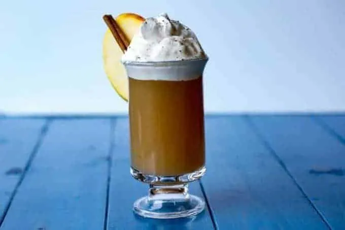 Salted Caramel Spiked Hot Apple Cider