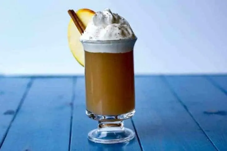 Salted Caramel Spiked Hot Apple Cider