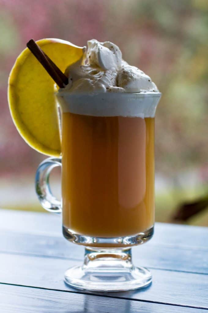 Salted Caramel Spiked Hot Apple Cider