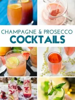 CHAMPAGNE AND PROSECCO COCKTAILS (1)