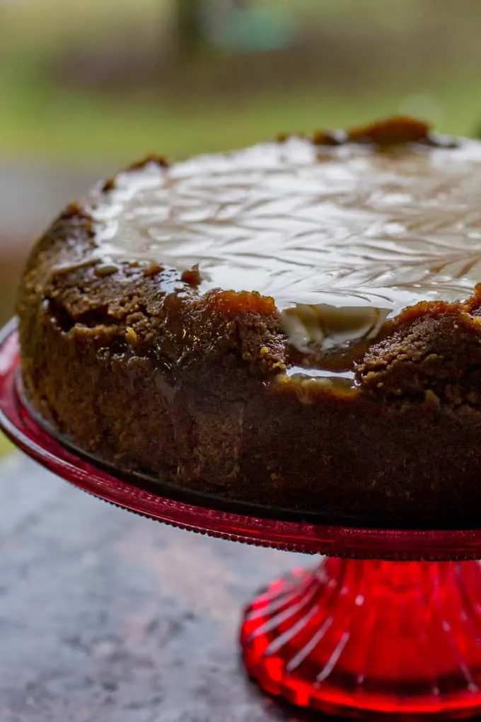 Instant Pot Eggnog Cheesecake