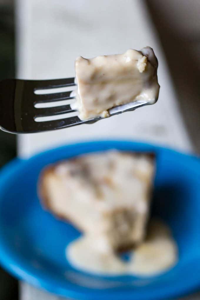 Instant Pot Eggnog Cheesecake