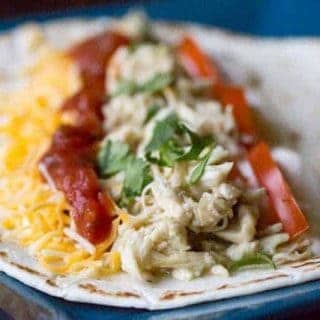 Instant Pot Salsa Verde Chicken from frozen