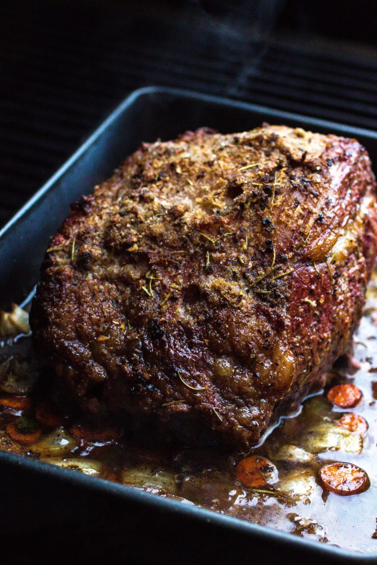 Smoked Prime Rib Roast