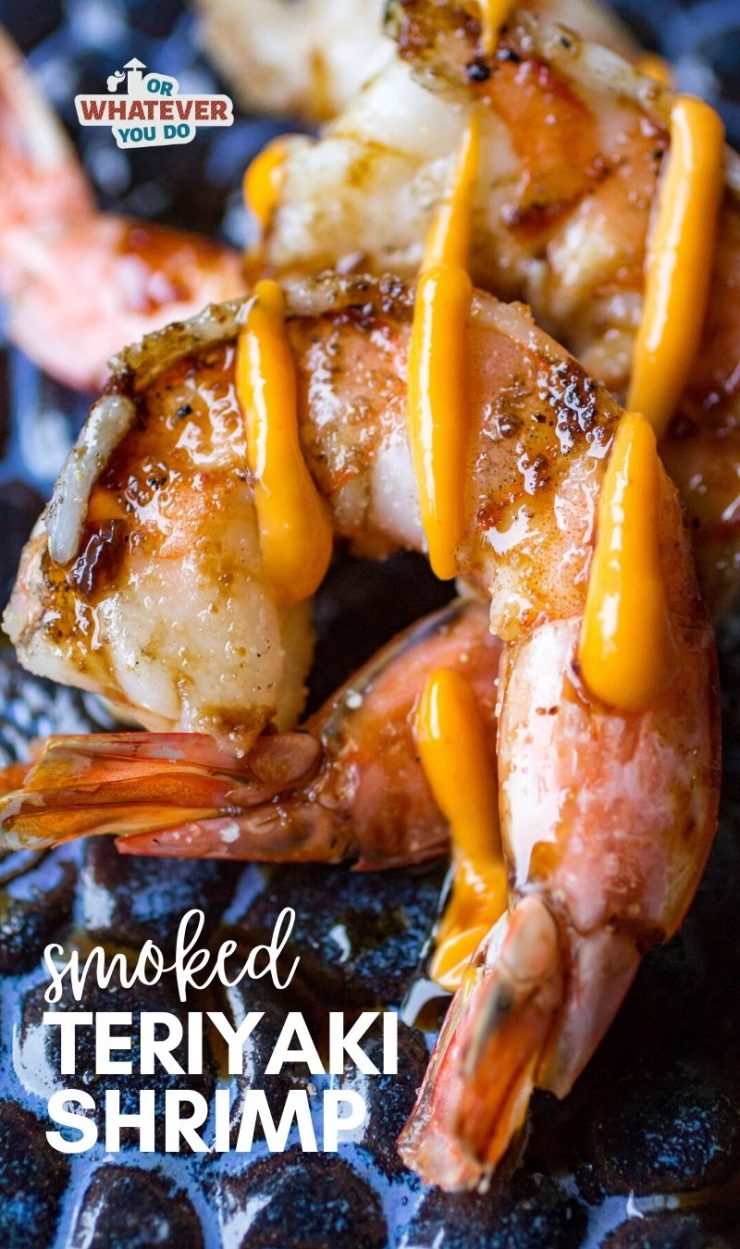 Traeger Smoked Teriyaki Shrimp