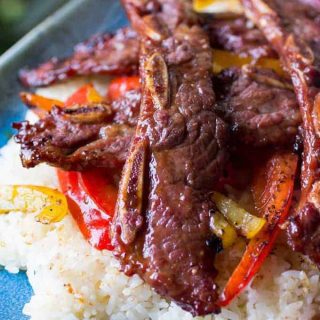 Traeger Kalbi Beef Short Ribs