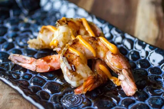 Teriyaki Smoked Shrimp