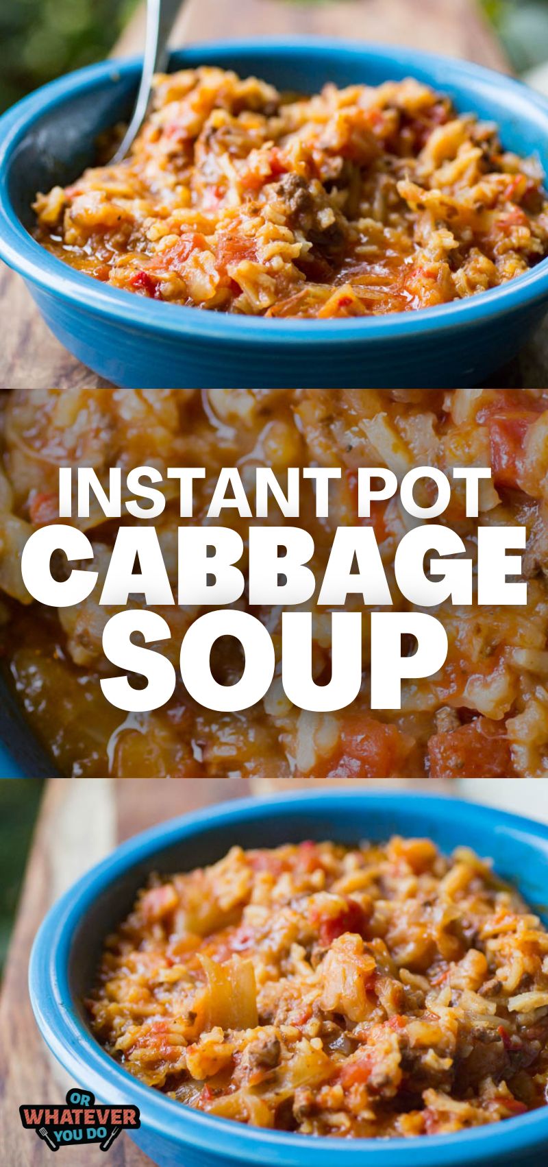 Instant Pot Cabbage Soup