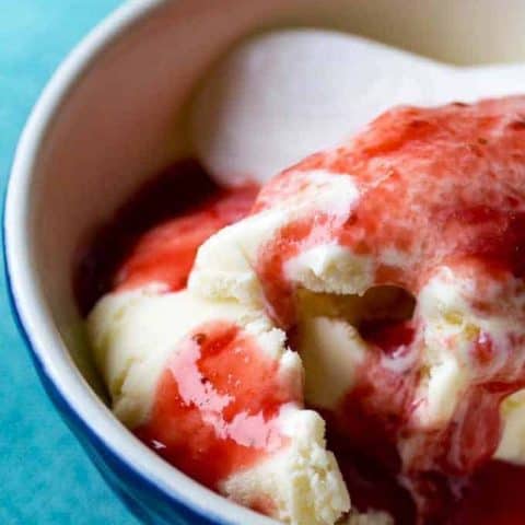 Instant Pot Strawberry Sauce