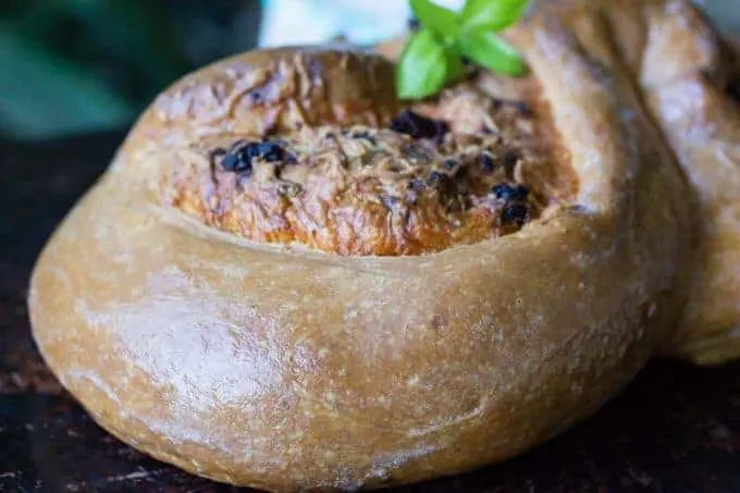 Pane Bianco Cheese-Stuffed Italian Bread