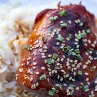 Honey Garlic Chicken Thighs