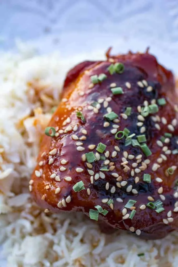 Honey Garlic Chicken Thighs