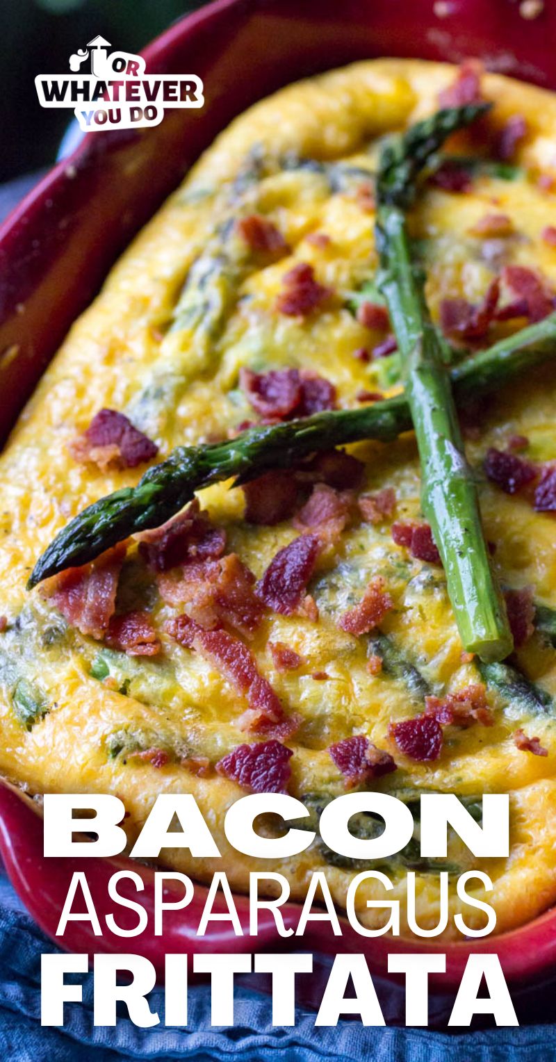 Bacon Asparagus Frittata