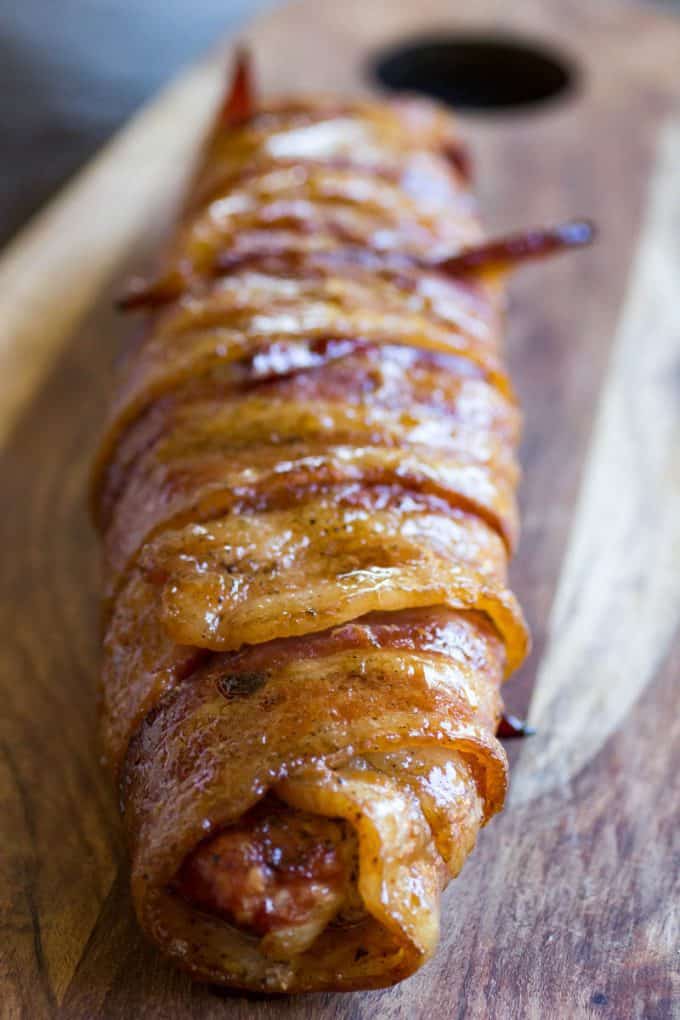 Traeger Grilled Grilled Bacon-Wrapped Pork Tenderloin ...