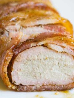 Bacon-Wrapped Pork Tenderloin