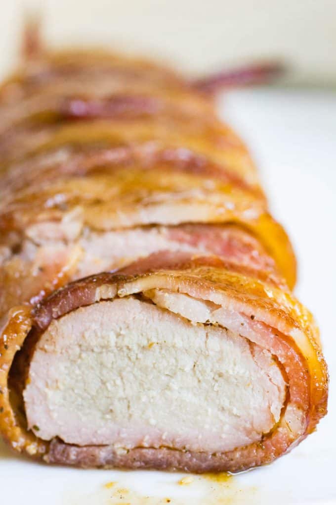 Bacon-Wrapped Pork Tenderloin