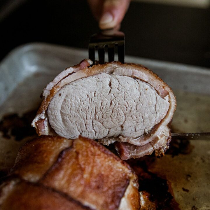 Bacon-Wrapped Pork Tenderloin