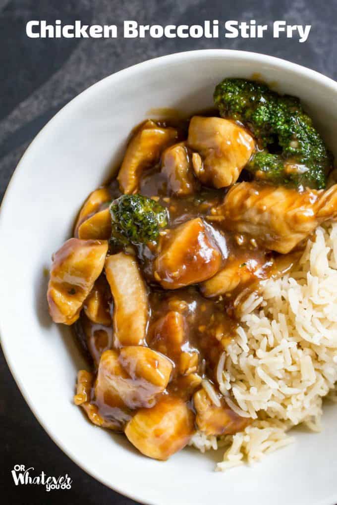 Chicken Broccoli Stir Fry