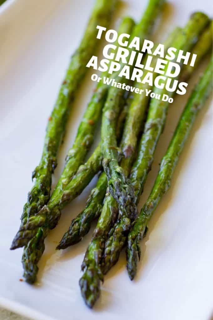 Traeger Togarashi Grilled Asparagus Wood Pellet Grill Recipe