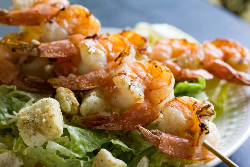 Traeger Grilled Shrimp Kabobs - Or Whatever You Do
