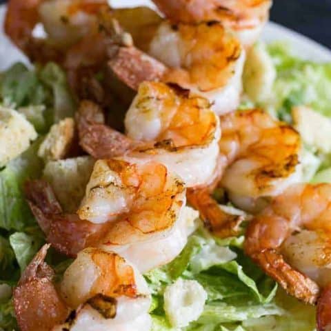 Traeger Grilled Shrimp Kabobs