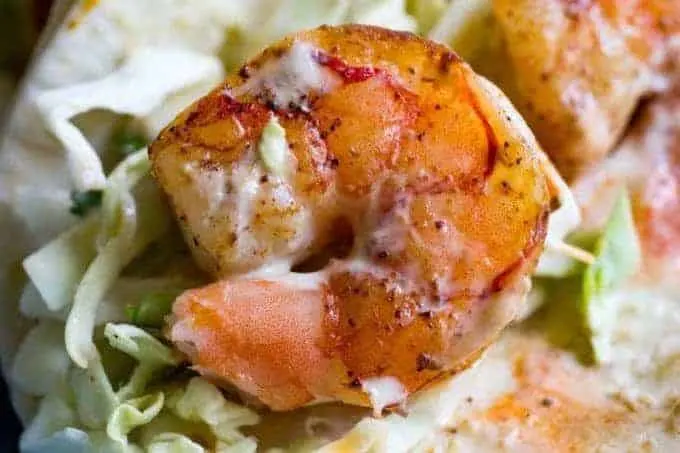 Traeger Grilled Shrimp Tacos