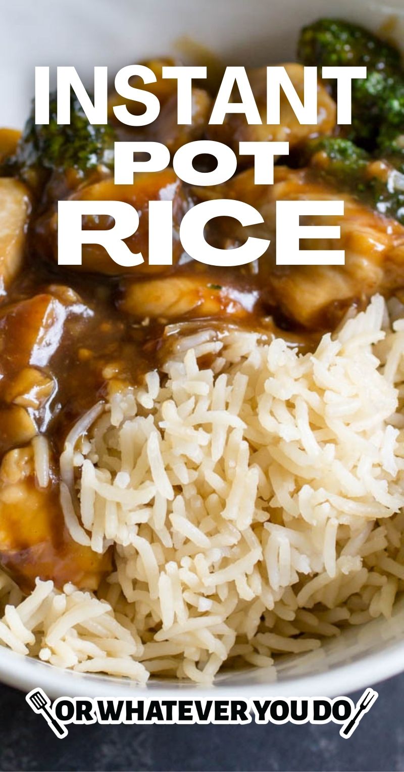 Instant Pot Rice