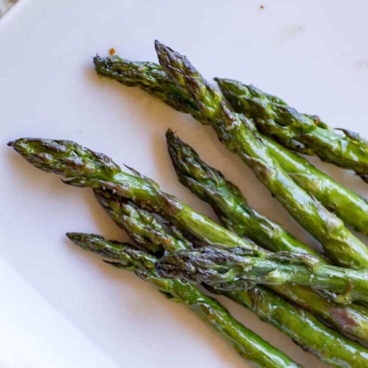 Togarashi Grilled Asparagus