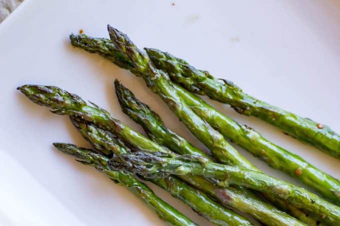 Togarashi Grilled Asparagus