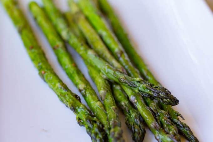 Togarashi Grilled Asparagus