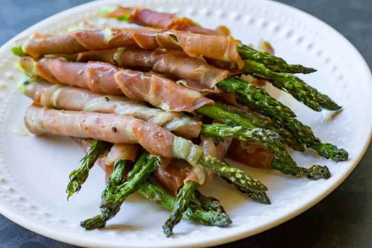 Traeger Prosciutto Asparagus