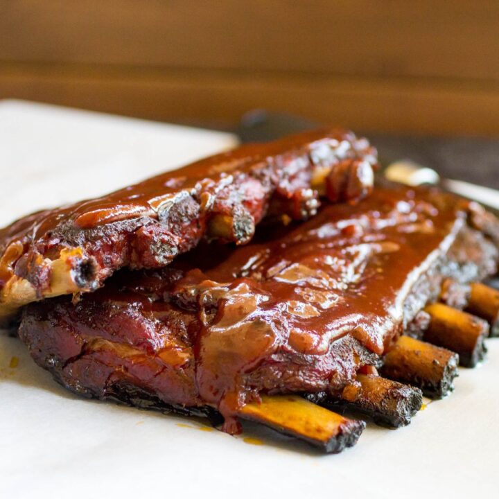 Traeger Grilled Pork Ribs