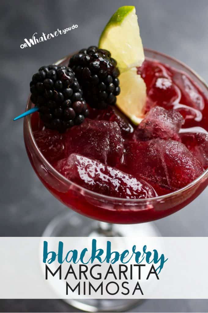 Blackberry Margarita Mimosa