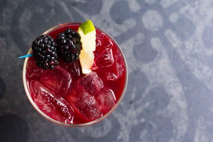 Blackberry Margarita Mimosa