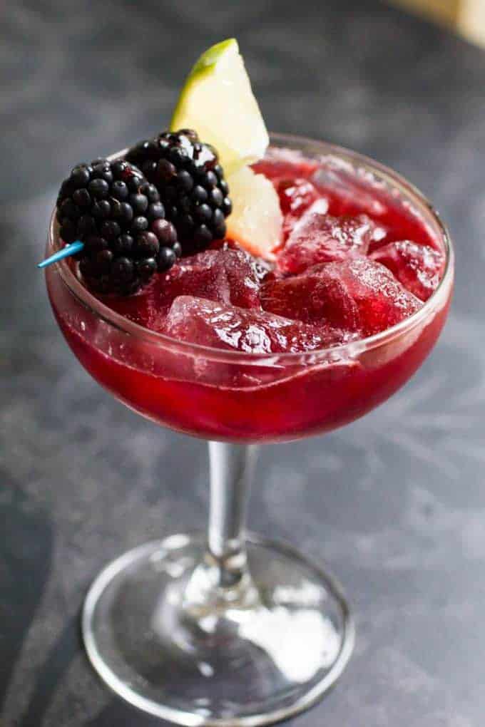 Blackberry Margarita Mimosa