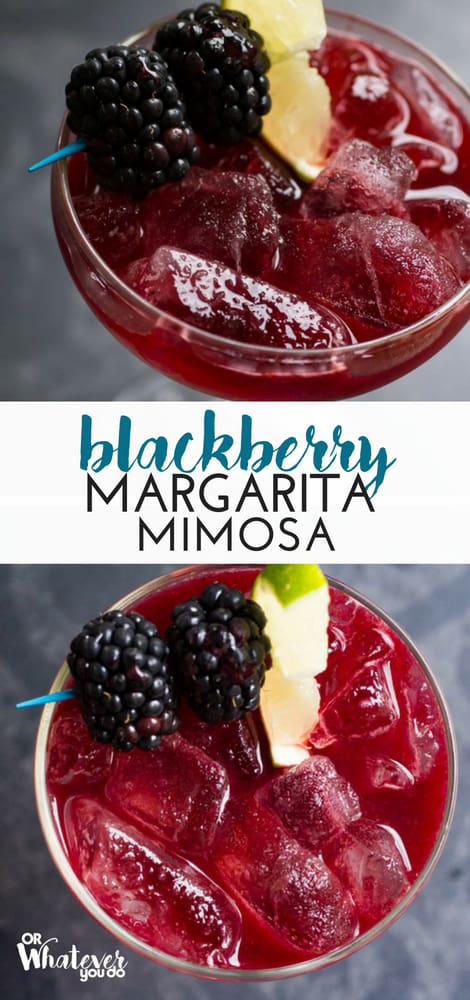 Blackberry Margarita Mimosa