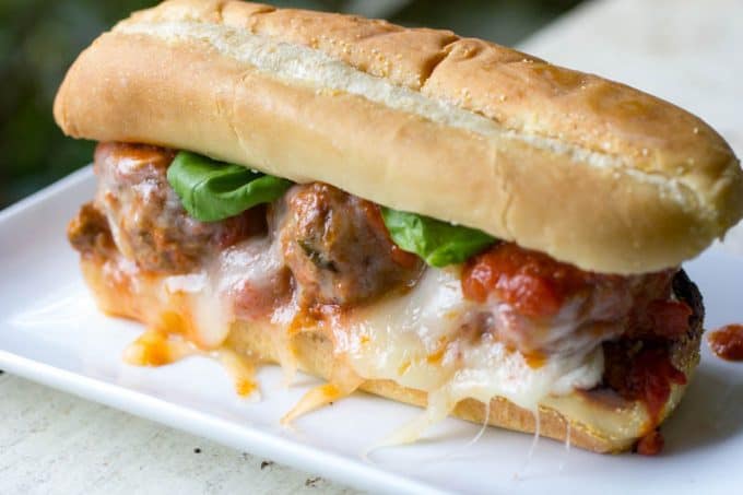 Homemade Meatball Subs