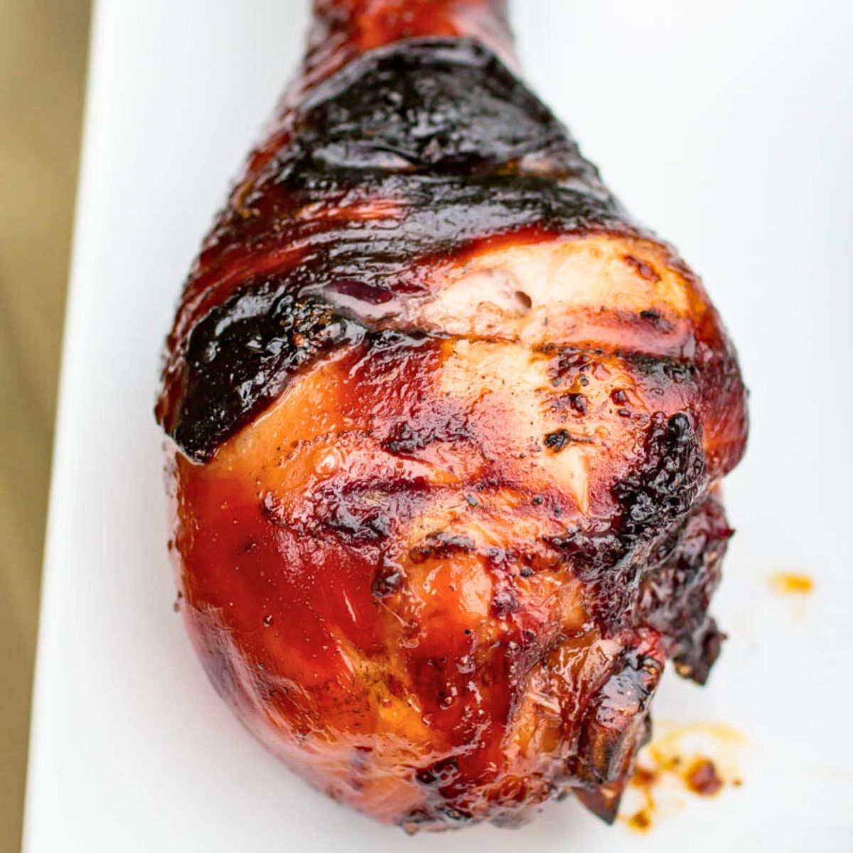 Honey Balsamic Traeger Grilled Chicken Legs